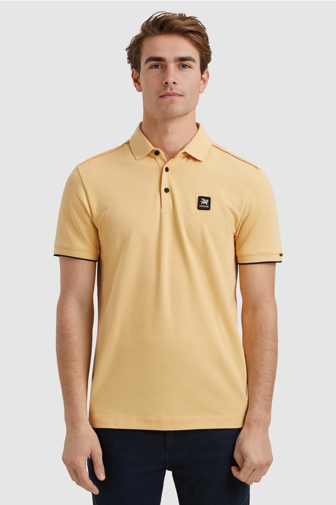 POLO VAN PIQUE MET STRETCH VPSS2504850 7136 SUNBURST